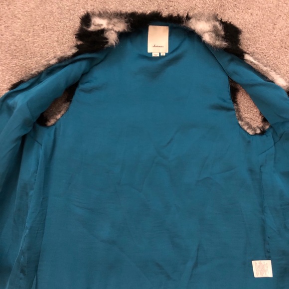 Anthropologie Elevenses Ostrich Fur Vest Small - Picture 6 of 7